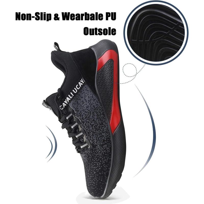 Men's Women's Safety Shoes Steel Toe Work Sneakers Breathable Lightweight Construction Shoes Safety Shoes