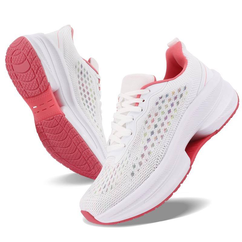 Womens Walking Shoes Non Slip Running Fashion Sneakers Comfort Tennis Athletic Casual for Work Nursing Shoes Trainer Sports Shoes