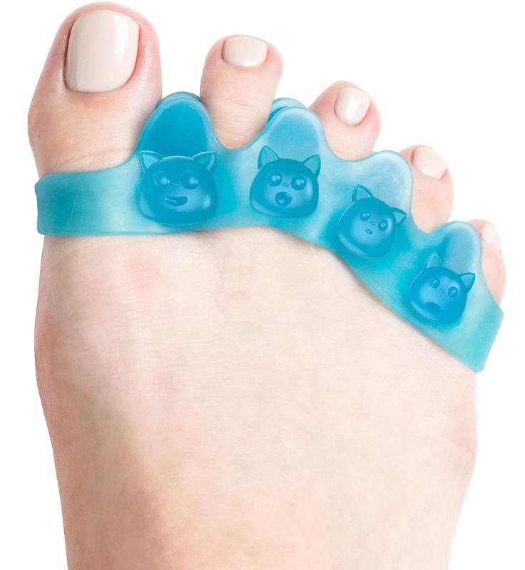 Everlasting Comfort Toe Spacers for Women and Men - Silicone Gel Toe Separators for Women (6-12) and Men (5-10.5) - Yoga, Pain Relief, Soft, Comfortable, Stretchable, Supportive, Bunion Corrector