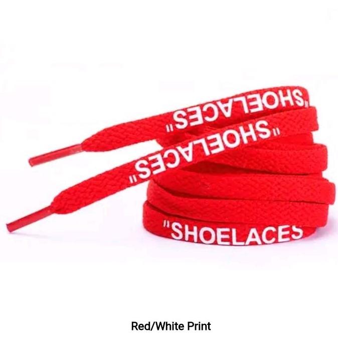 Red 60inc Shoelaces for Men's and Women's Footwear