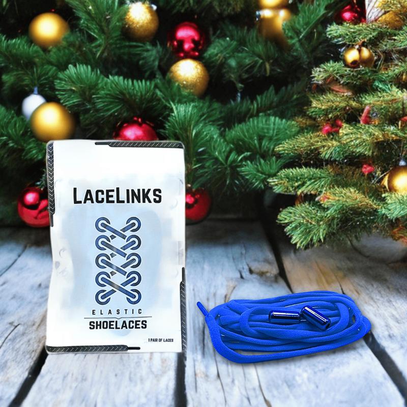 LaceLinks High-Quality Round Elastic Shoelaces - Ideal for Dress, Sports, and Hiking Shoes for Superior Comfort and Style