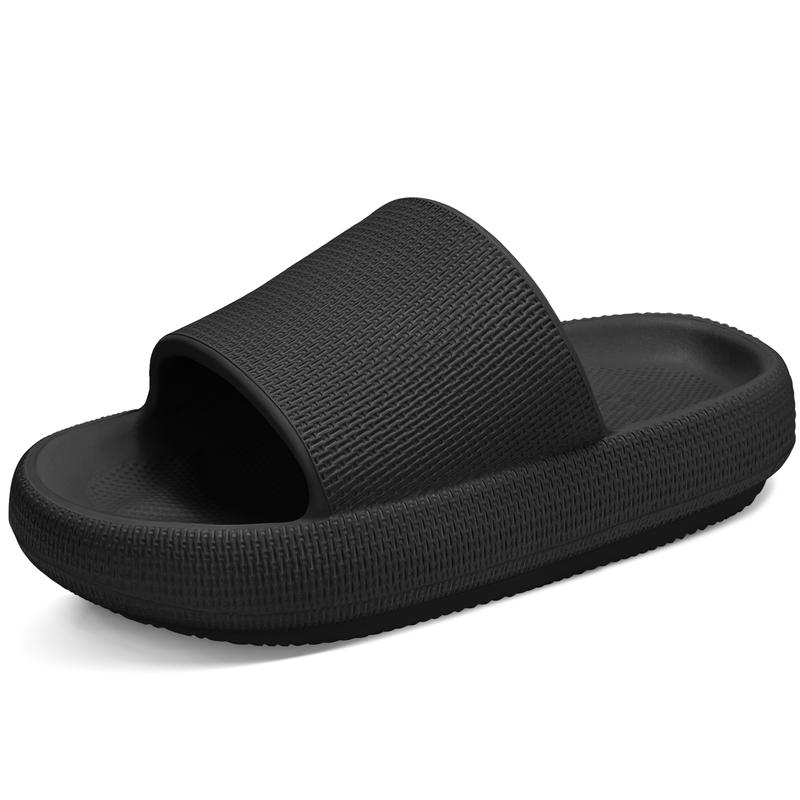 Cloud Slides for Men Women Pillow Slippers Shower Sandals House Slides Quick Drying Non Slip Thick Foam Sole