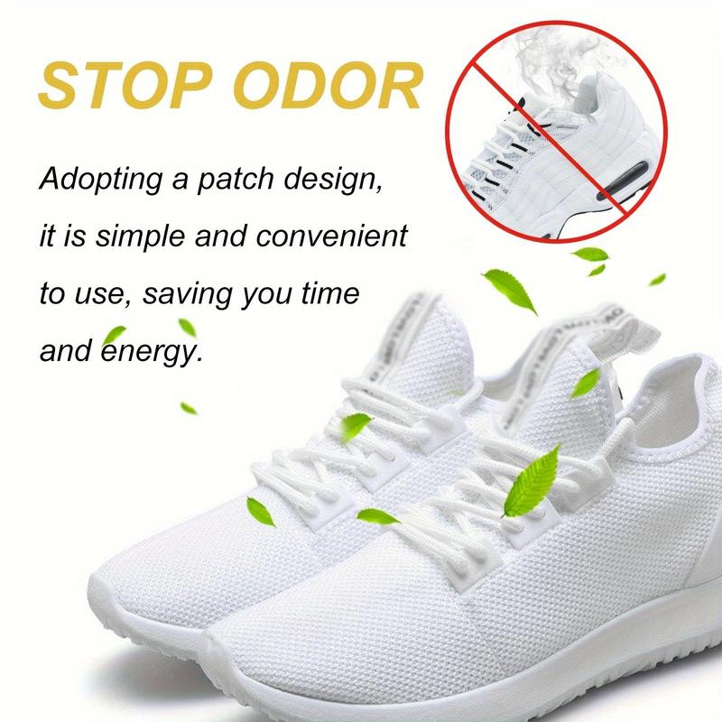 Plant Extracts Deodorant Shoe Sticker, 1 Box Sports Shoes Odor Deodorizing Sweat Absorbing Fragrance Shoe Sticker, Household Cleaning Supplies