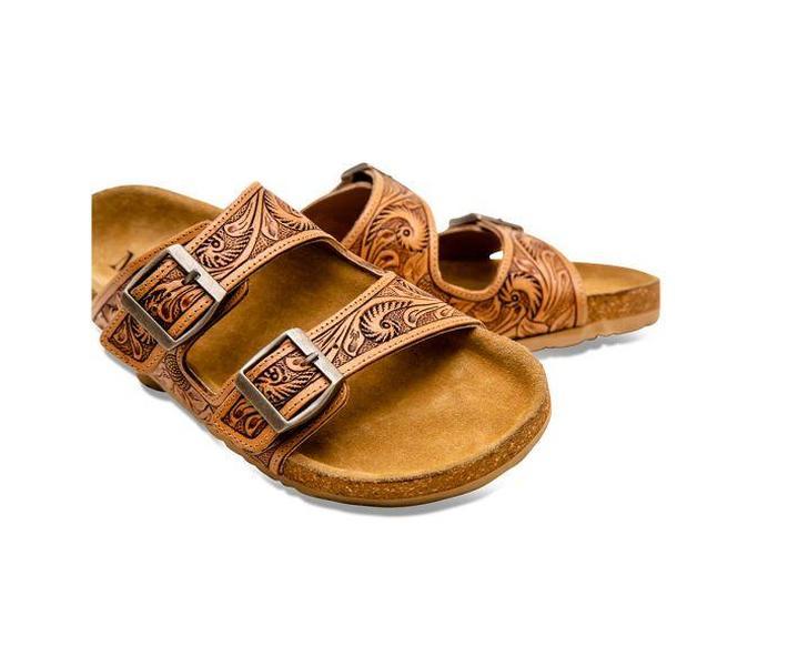 Leather Lovin Footo Sandals by Myra