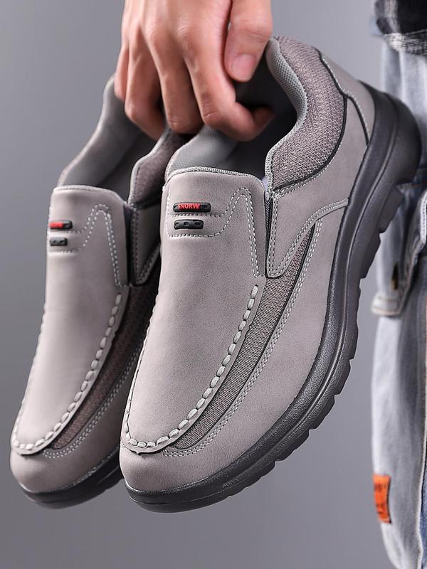 Men's Fashionable Slip on shoes, Casual Comfortable Breathable Low Top Sneakers, All-match Commuter Shoes for Work & Daily Wear