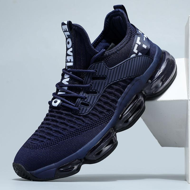 Mens Lightweight Breathable Air Cushion Running Shoes for Treadmill Wear,Cushion Casual Mesh Walking Fashion Sneakers for Daily Wear,Tennis Breathable Sport Gym Fitness Cross Trainers Runner Training Athletic Sports Shoes