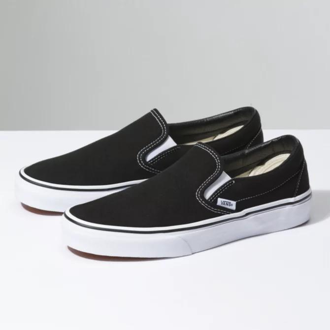 Vans Classic Slip On in Black White