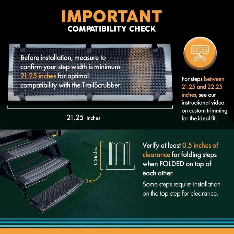 KanuGoods TrailScrubber RV Step Cover 1 2