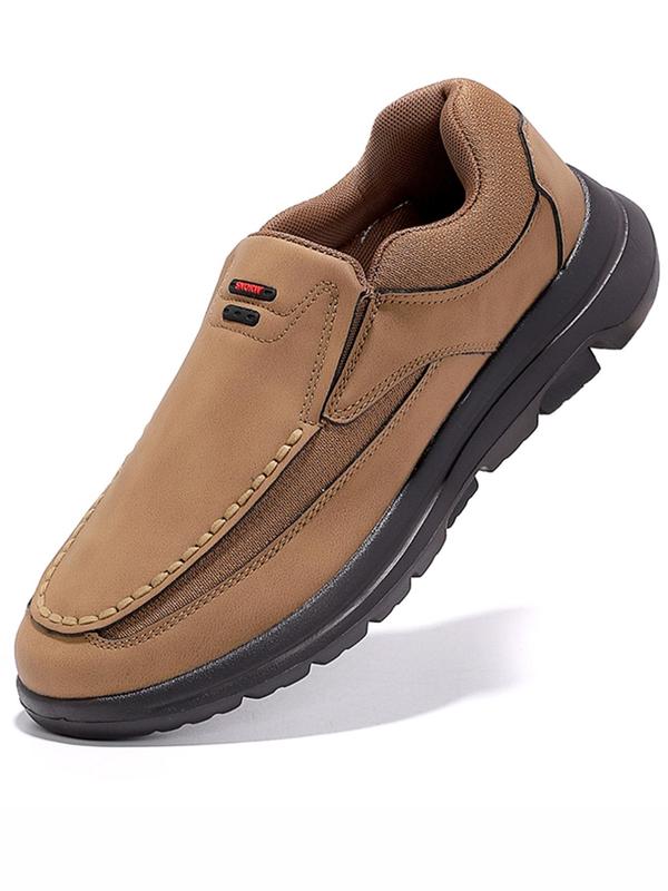 Men's Fashionable Slip on shoes, Casual Comfortable Breathable Low Top Sneakers, All-match Commuter Shoes for Work & Daily Wear