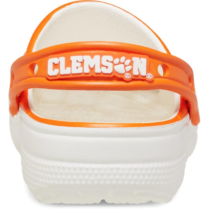 Crocs Unisex Adult Clemson Tigers Classic Clogs, Collegiate Football Fan Gear