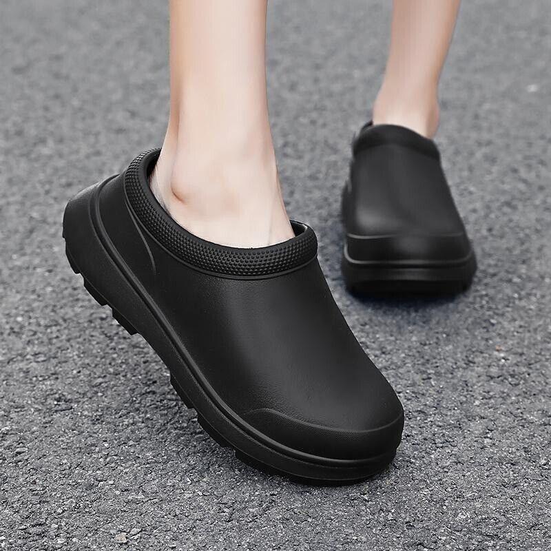 Men's Chef Clogs Waterproof Oil-proof Wear-resistant Multifunctional Work Shoes