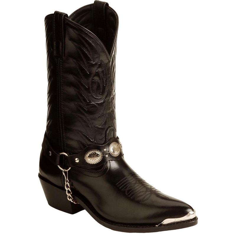 Laredo Men's Concho Harness Western Boot Round Toe - 6770