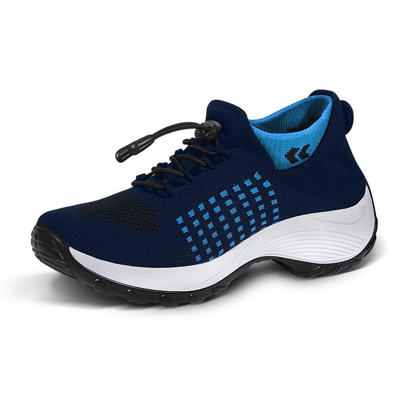 Women's Summer Casual Running Sneakers Men's Casual Shoes Orthopedic Shoes Breathable Walking Shoes Anti-slip Trainers Comfortable Thick Shoes Suitable for running, sports Outdoor Men and women can wear