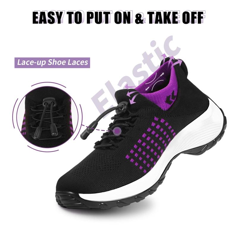 Women's Summer Casual Running Sneakers Men's Casual Shoes Orthopedic Shoes Breathable Walking Shoes Anti-slip Trainers Comfortable Thick Shoes Suitable for running, sports Outdoor Men and women can wear