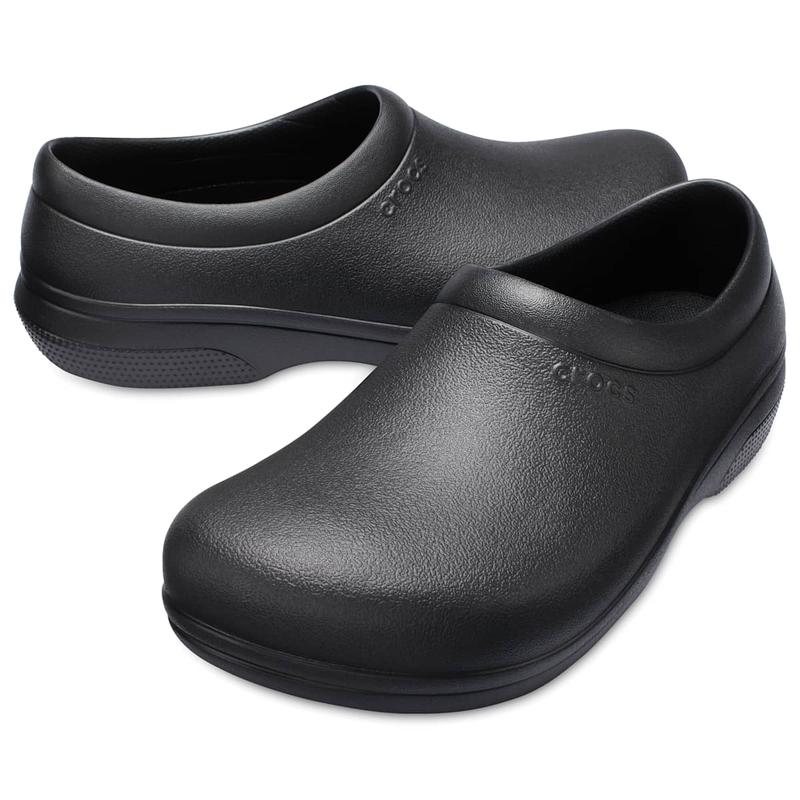 Crocs Unisex Adult On The Clock Slip Resistant Work Clogs, Lightweight Work Protective Shoes