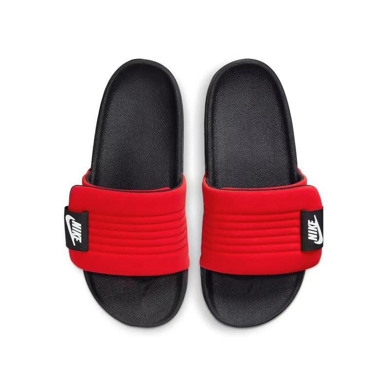 Men's Nike Offcourt Adjust Slide University Red White-Black (DQ9624 600)