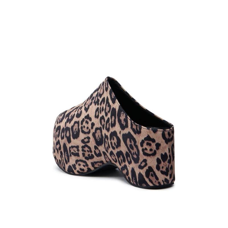 AZALEA WANG TEATREE LEOPARD FLATFORM