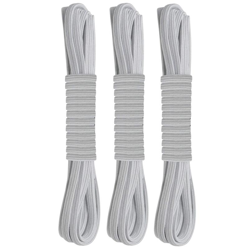 FootMatters Flat No Tie Elastic Stretch Shoe Laces