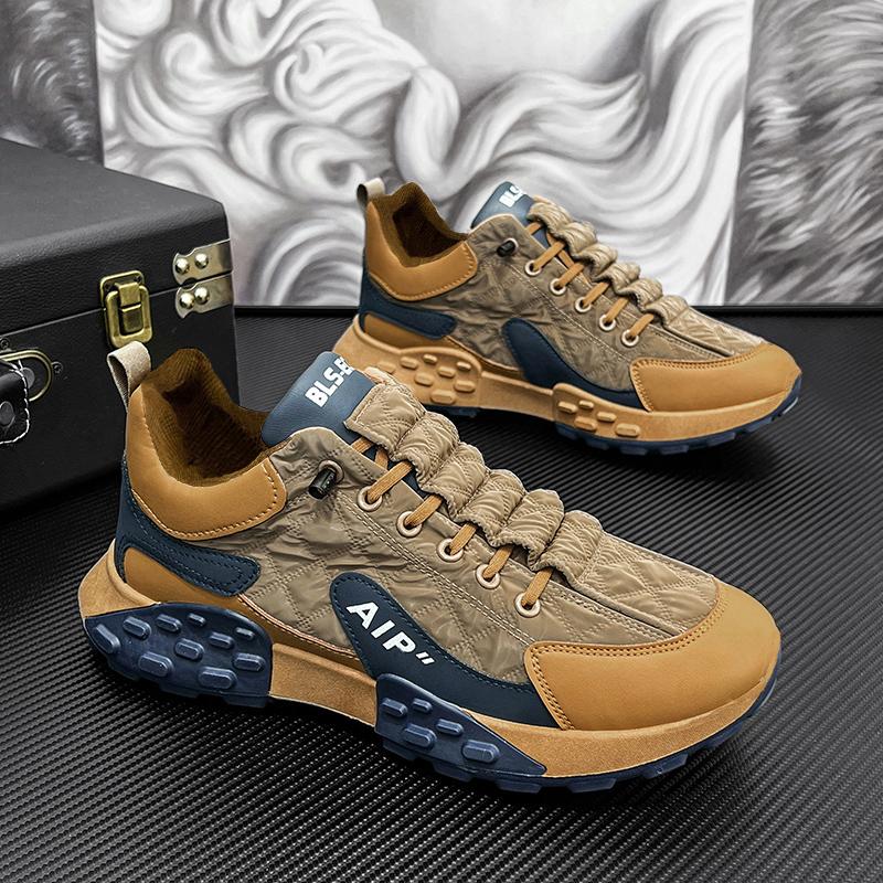 Casual Shoes For Men Trendy Walking Shoes Comfortable Slip Resistant Hiking Shoes Soft Sneakers Sports Shoes Trainer