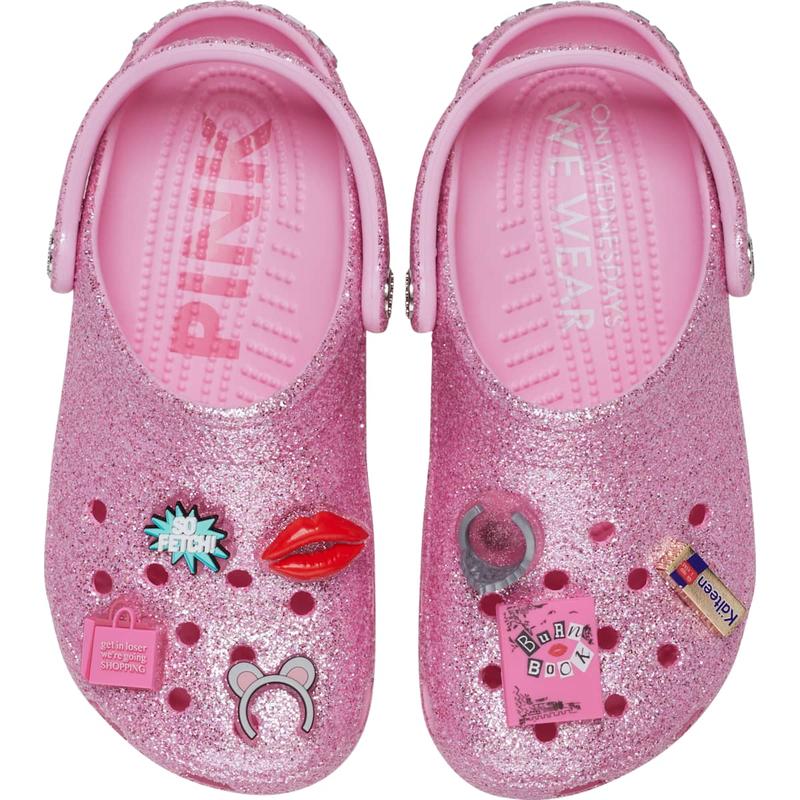 Crocs Unisex Adult Mean Girls Classic Clogs with Jibbitz Shoe Charms