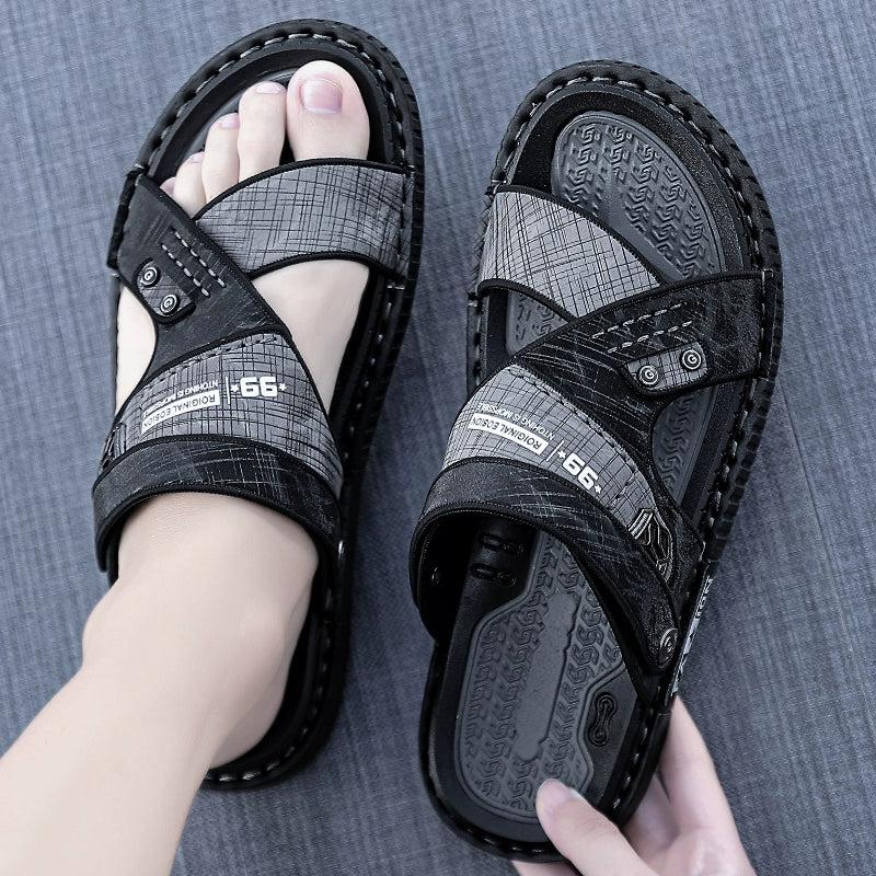 Summer Sports Driving Casual Beach Roman Sandals Footwear Shoe Walking Shoes Flat