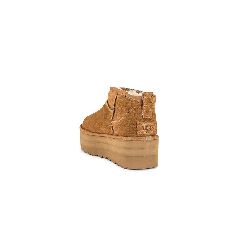 UGG Classic Ultra Mini Platform Boot in Chestnut