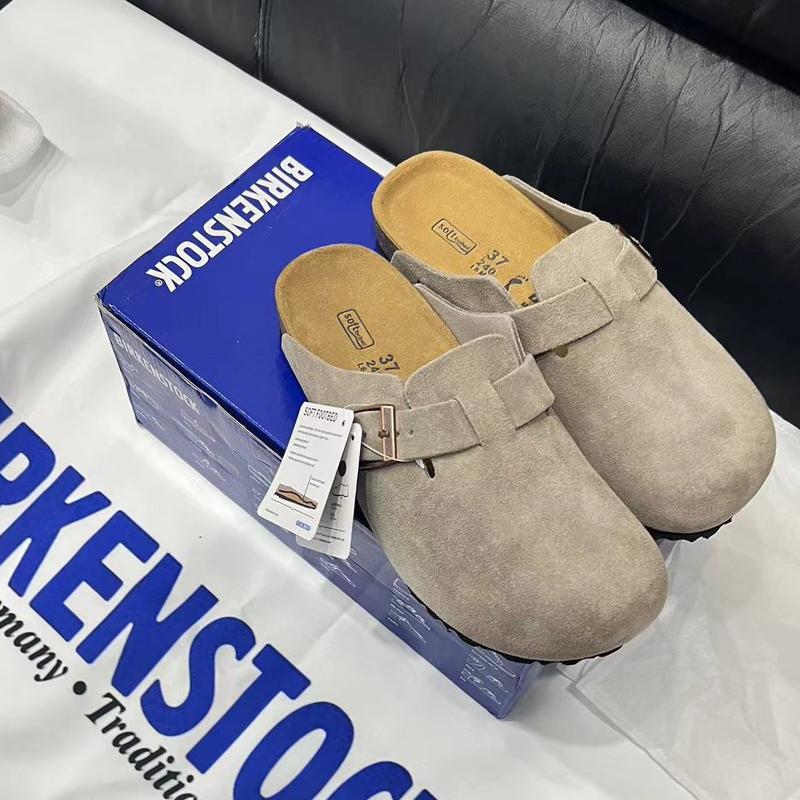 2024 Women's Birkenstock Half-Slippers | Thick-Soled Closed-Toe Super Soft Spring Footwear