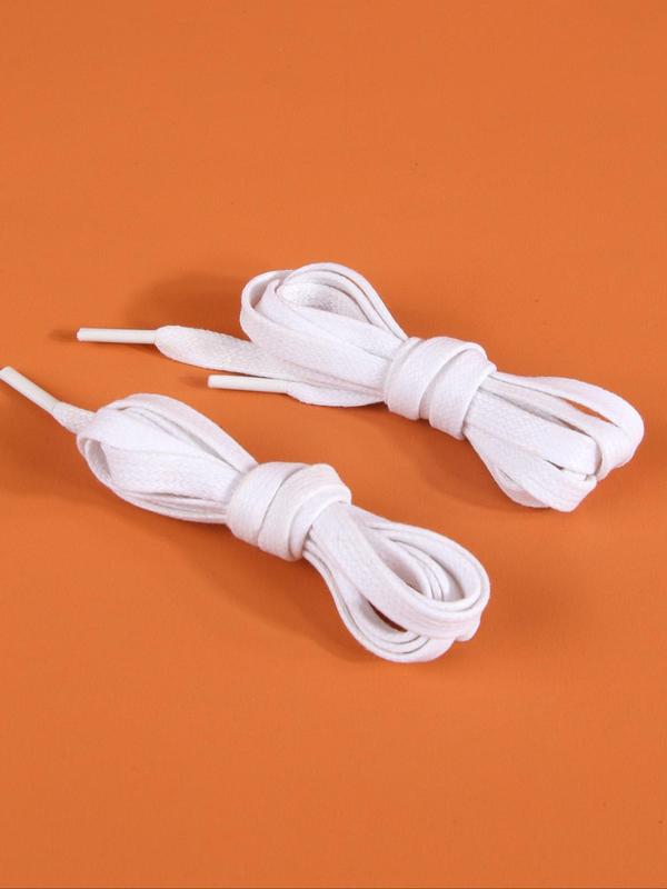 1 Pair Plain Color Simple Shoelaces, Casual Shoelaces for Men & Women, Durable Casual Simple Shoelace for Sneakers and Boots, All-match Shoes Accessories for Women & Men