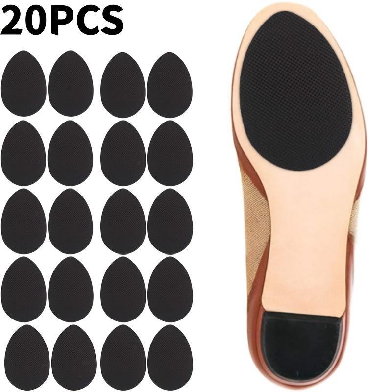 Silicone Non-slip Shoe Grips, 20pcs set Self-adhesive Sole Protector, Prevents Slipping and Enhances Traction, Shoe Accessories for All Shoe Types