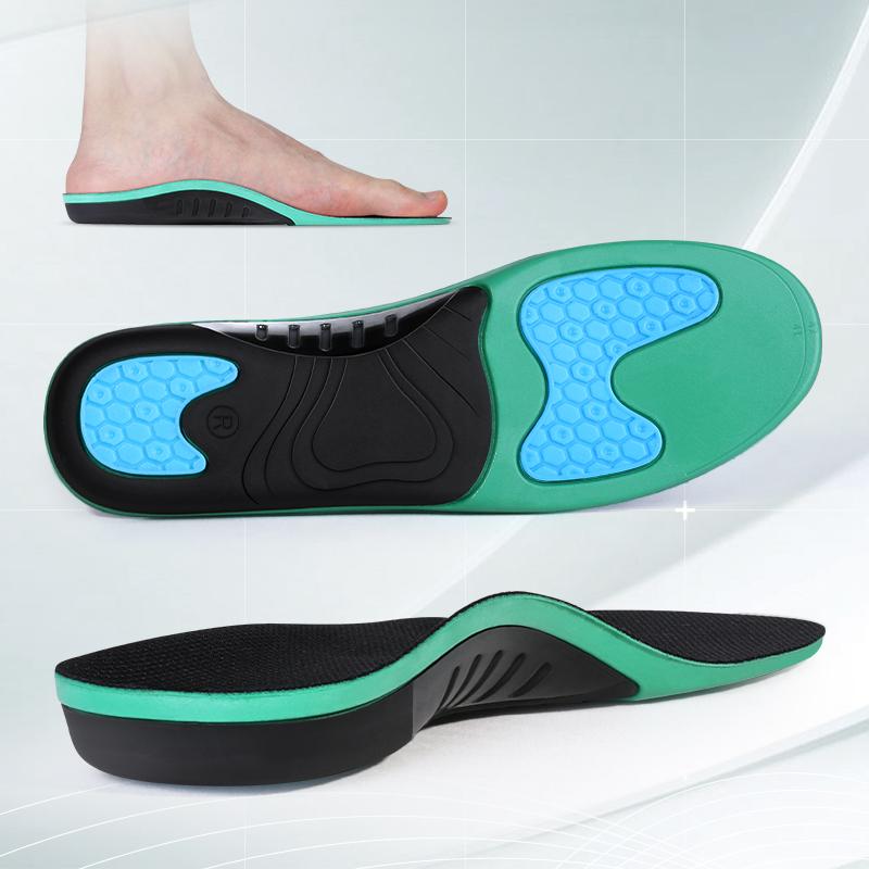 1 Pair Comfortable Shock-absorbing Sports Insoles