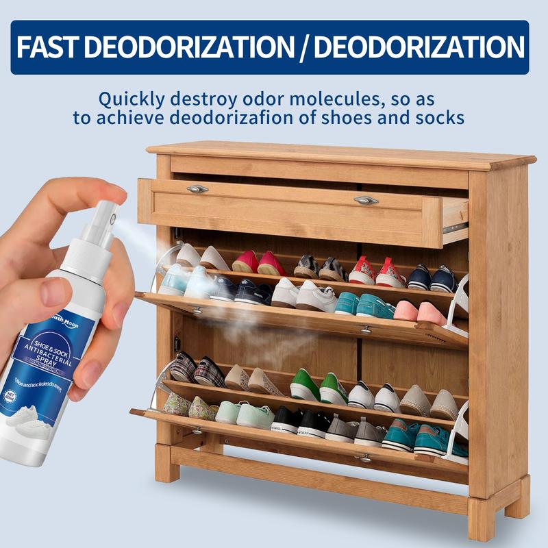 Shoes and Socks Cleaner, Sweaty Feet Deodorizer, Dry Shoe Cabinet Freshener