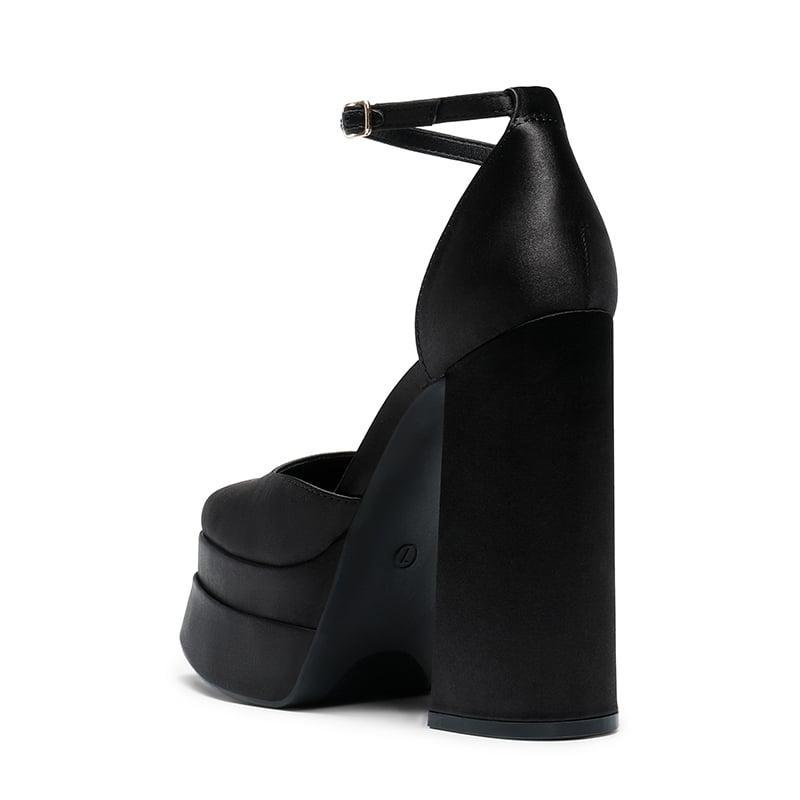 Women’s High Chunky Platform Closed Toe Block Heels Square Toe Ankle Strap Dress Wedding Party Pumps Shoes, Bridal shoes,wedding shoes,ankle strap heels,Closed toe heels,dress shoes,Ankle strap heels,platform shoes