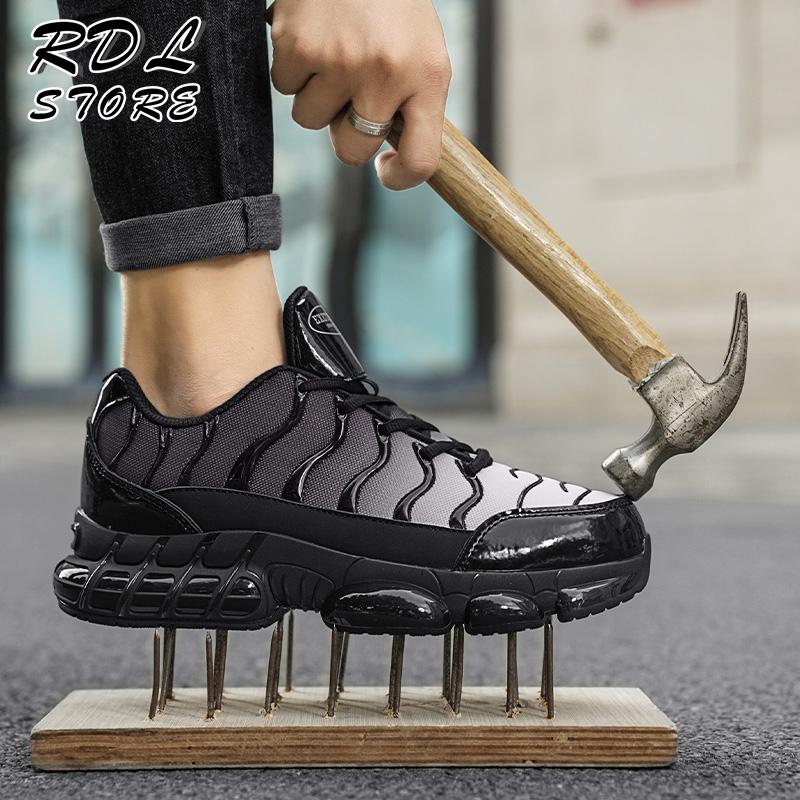 Construction industry steel toe shoes outdoor travel protective shoes breathable sweat absorption lightweight soothing indestructible, prevent toe injuries and nail puncturesoothing, indestructible, anti-toe injury and anti-puncture Footwear