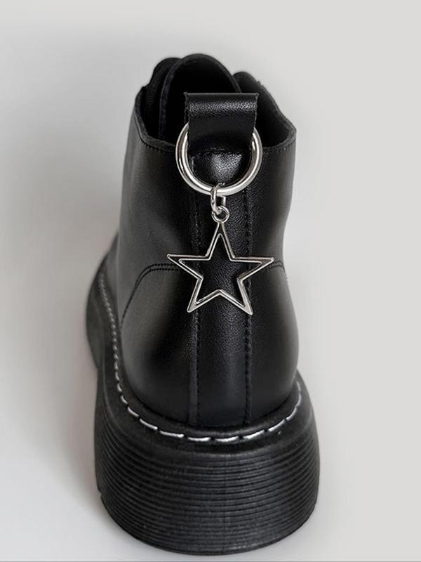 Star Shaped Shoe Charm, Fashionable Shoes Decoration Charms for Women & Girls, Punk Style Shoes Decorations for Daily Use