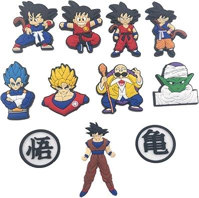 Dragon Ball Z Shoe Charm for Crocs Bracelet Clog Shoes Decorations Party Gifts Bedroom Comfort Footwear