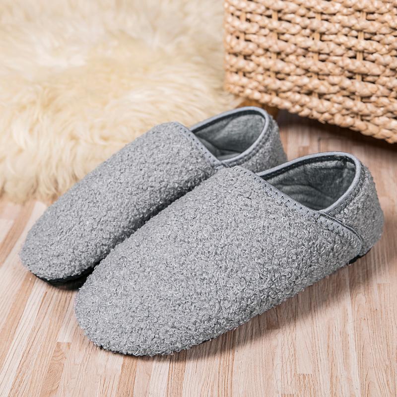 Winter Casual Cotton Shoes Home Non-Slip Slippers Warm Shoes Walking Shoes Casual Shoes Light and Soft Soles