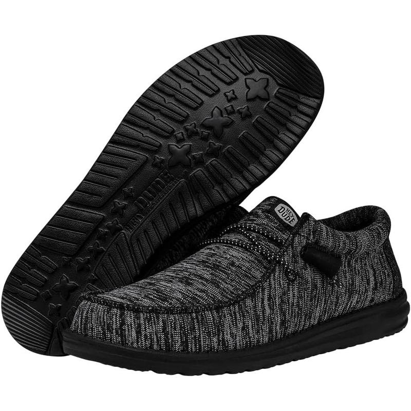 Hey Wally Sport Knit | Men's Loafers | Men's Slip On Shoes | Comfortable & Light Weight