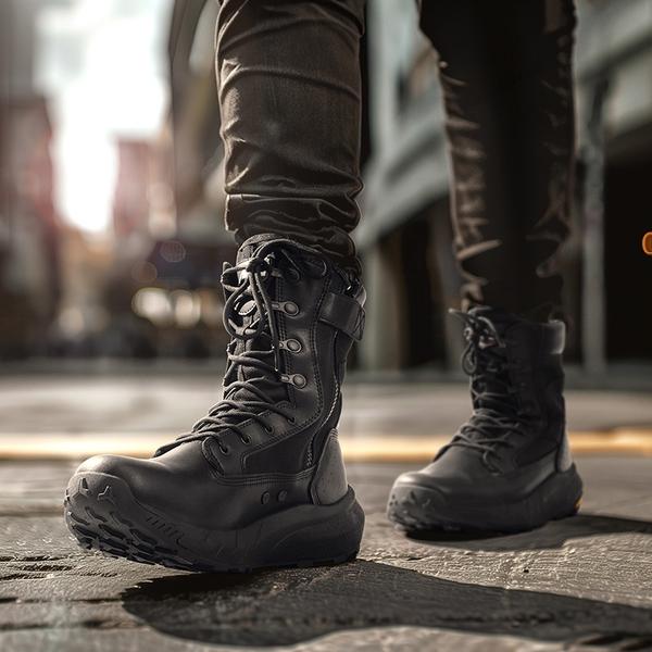 NORTIV8 Men's Breathable Tactical Military Work Boots