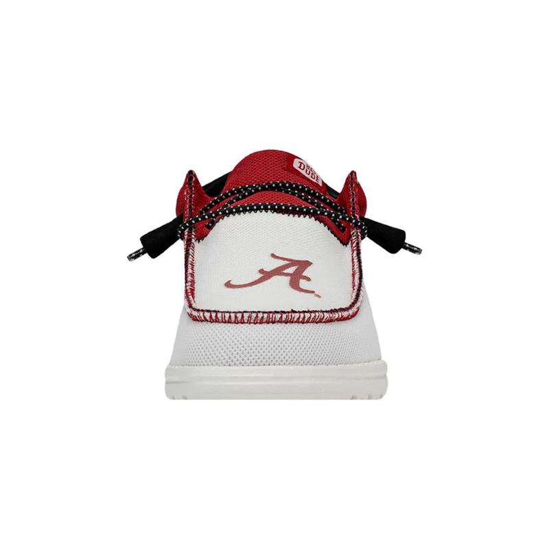 HEYDUDE Wally Tri Alabama Crimson Tide - Mens Comfortable Slip on Shoes