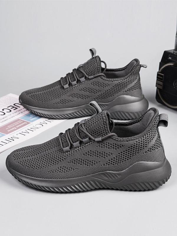 Men's Fashionable Breathable Lightweight Mesh Sneakers, Casual Comfortable Sports Running Shoes, Male All-match Round Toe Shoes for Men for Daily Wear