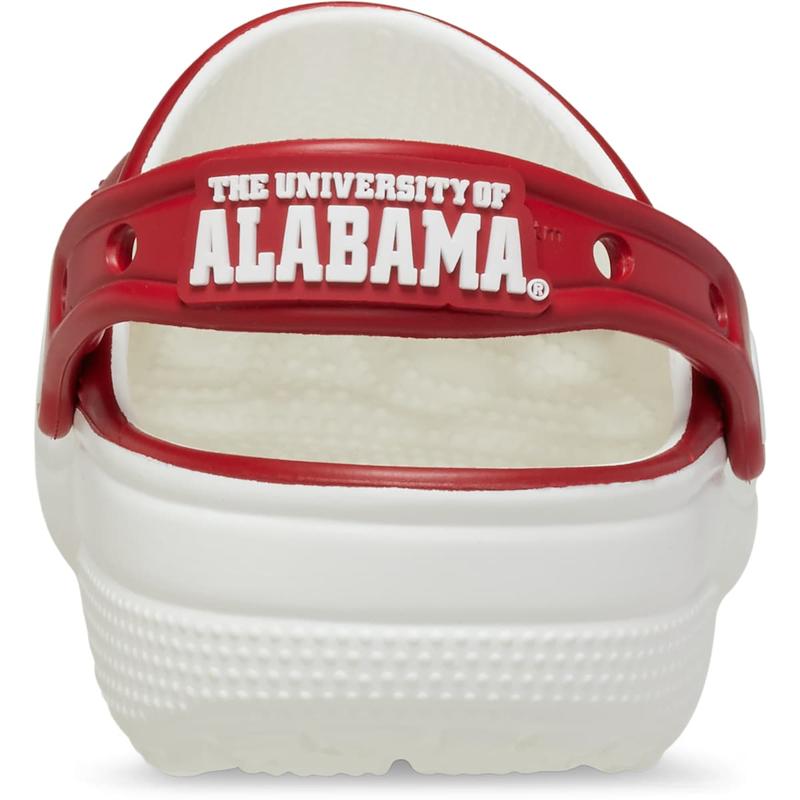 Crocs Unisex Adult Alabama Crimson Tide Classic Clogs, Collegiate Football Fan Gear