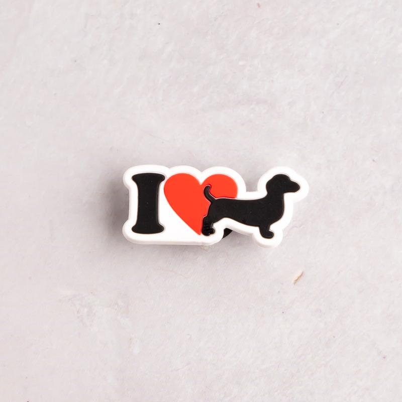 Dachshund Shoe Charms Dog Animals PVC Sausage Dog Clog Pins Accessories Party Favors Birthday Gifts Holidays Decoration for Boys Women Girls