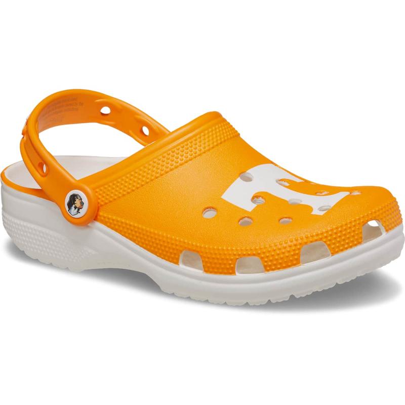 Crocs Unisex Adult Tennessee Volunteers Classic Clogs, Collegiate Football Fan Gear