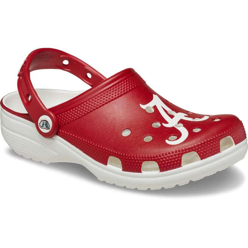 Crocs Unisex Adult Alabama Crimson Tide Classic Clogs, Collegiate Football Fan Gear