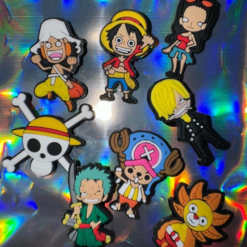 One piece croc charms