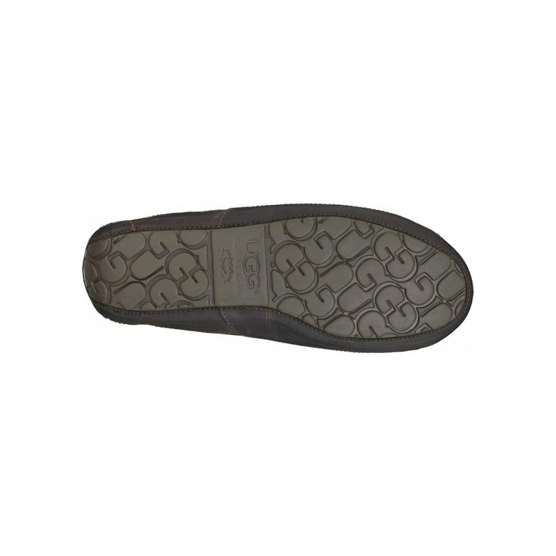 UGG Men's Ascot Leather Slipper in China Tea