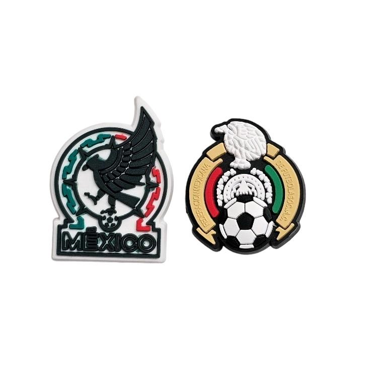 Mexico Soccer Shoe Charms 2ct