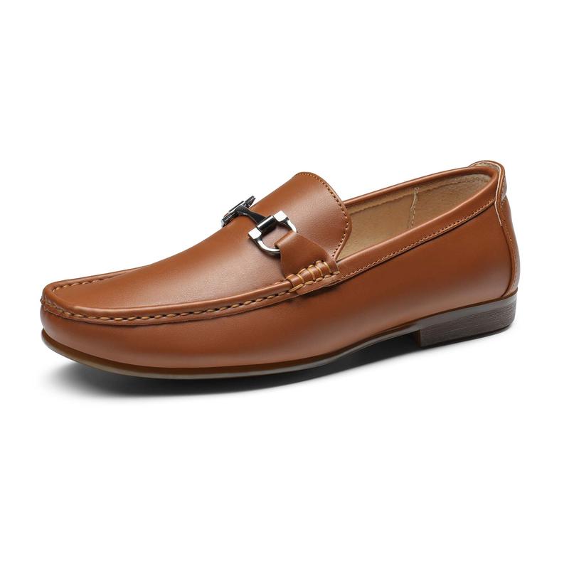 Bruno Marc Men's Classic Casual Horsebit Loafers