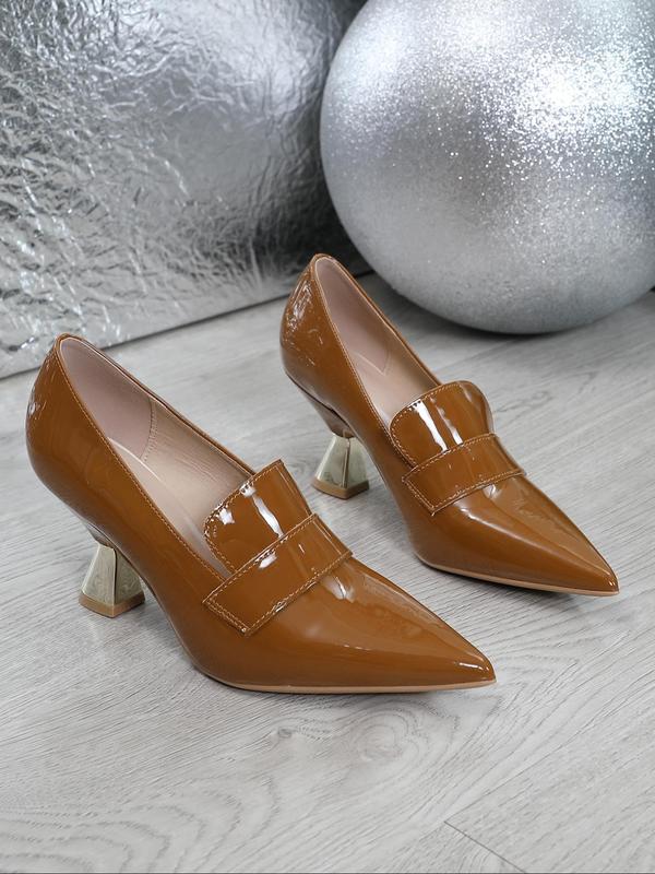 Women's Fashionable Pointed Toe High Heel Shoes, Elegant Solid Color Pumps for Party, Daily Clothing Decor for Women & Girls