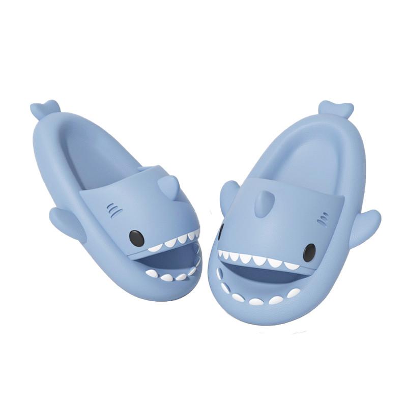 Women's & Men's Shark Slides Unisex Cloud Slippers Adult Novelty Beach Sandals with Thick Sole